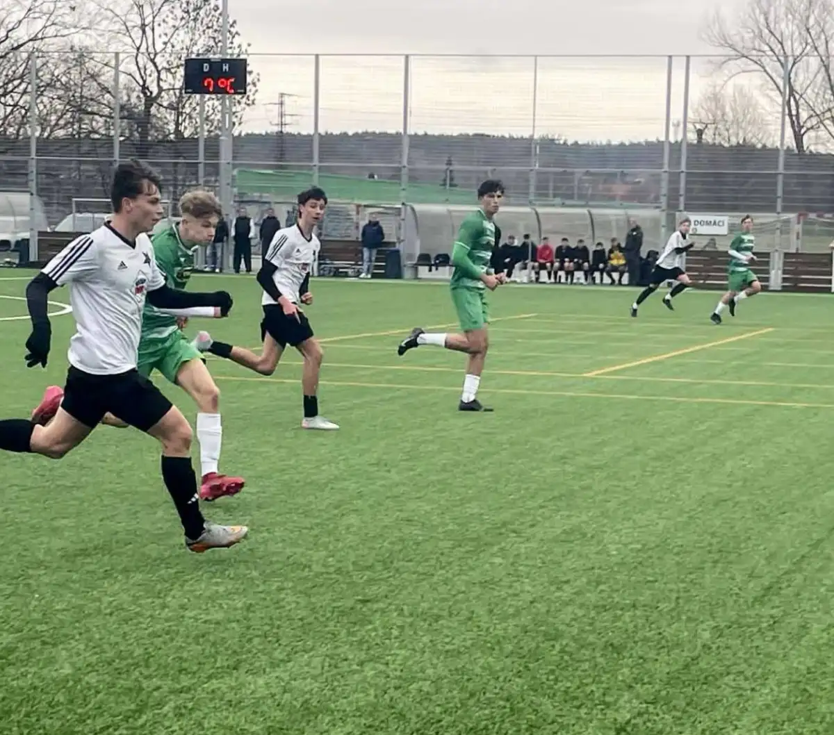 Mladší dorost završil zimu víkendovým dvojzápasem