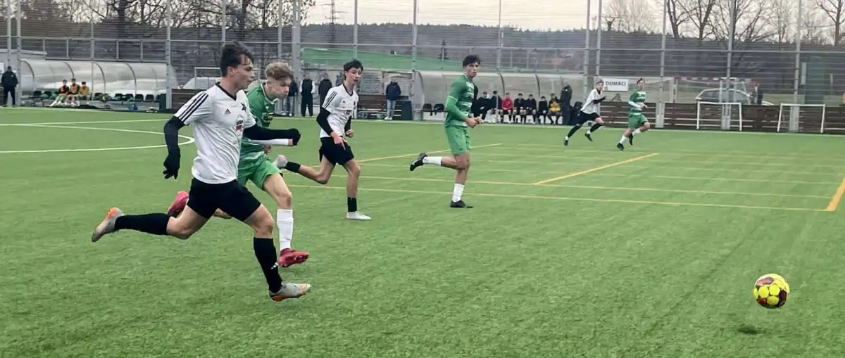 Mladší dorost završil zimu víkendovým dvojzápasem