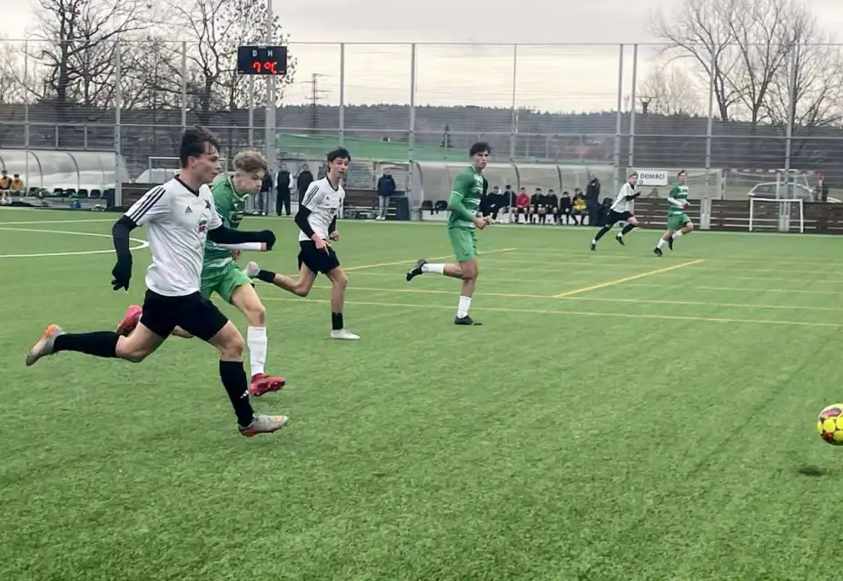 Mladší dorost završil zimu víkendovým dvojzápasem