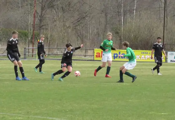 Spartak Kaplice - Malše Roudné st. žáci 4:6