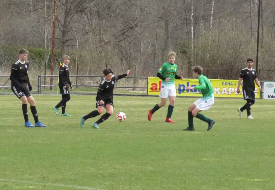 Spartak Kaplice - Malše Roudné st. žáci 4:6