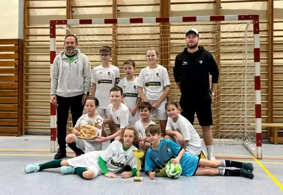 Starší přípravka triumfovala na turnaji v Č. Krumlově