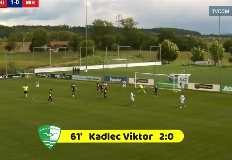 Malše Roudné - SK Mirovice 3:1