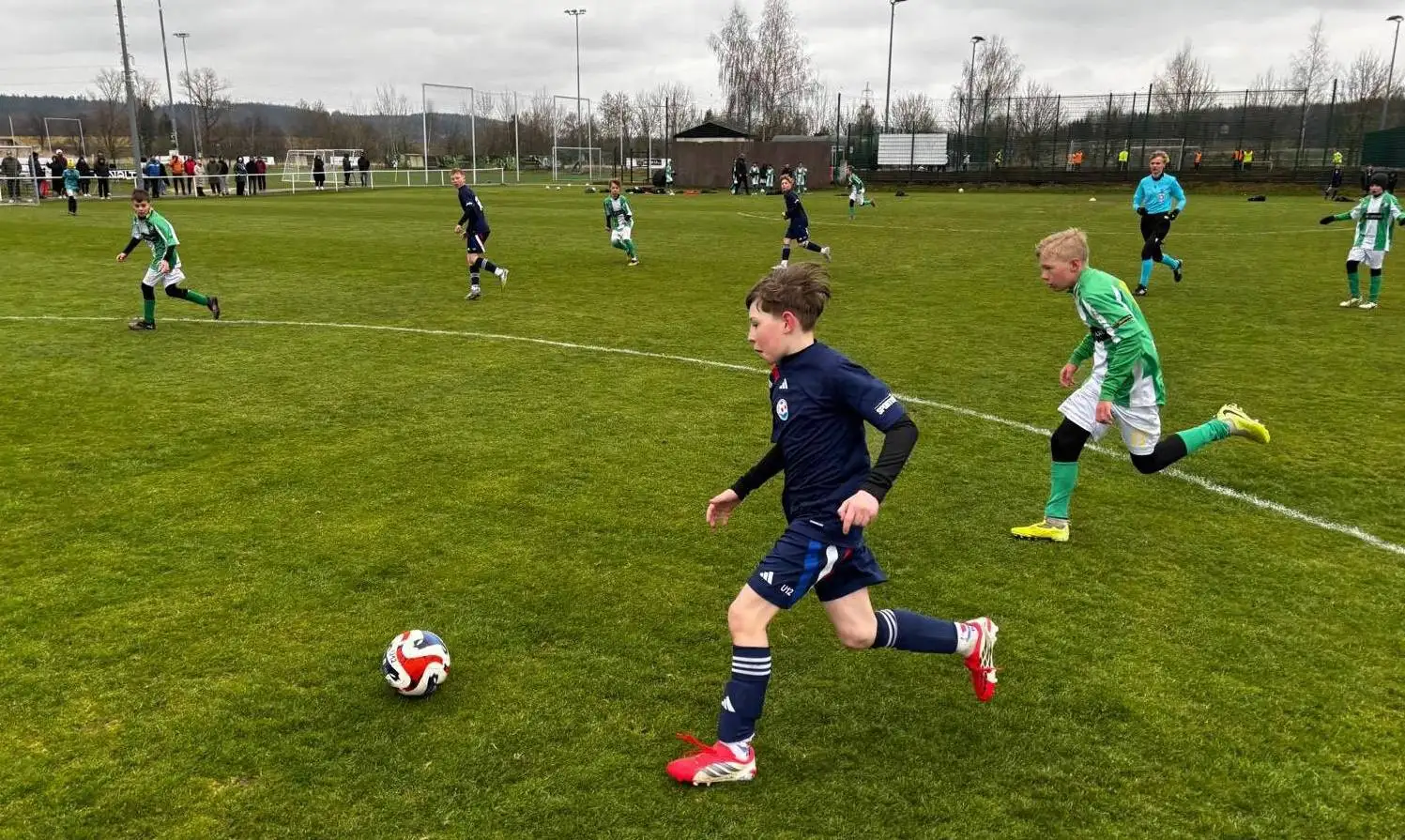 Žáci brali po dvou výhrách. Potěšila předvedená hra