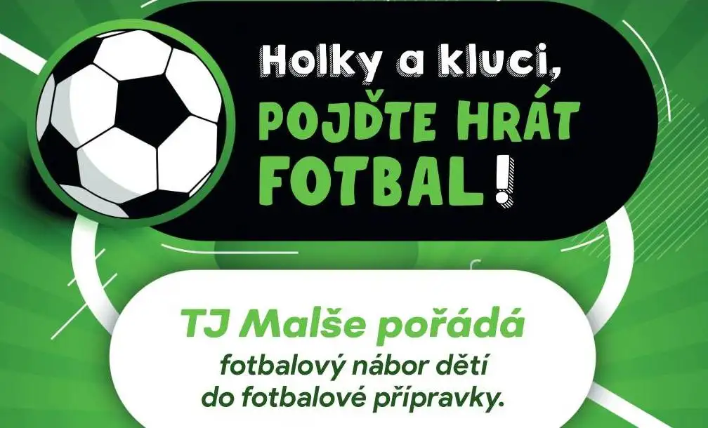 Nábor dětí do fotbalové školičky