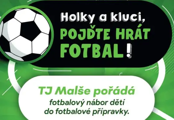 Nábor dětí do fotbalové školičky