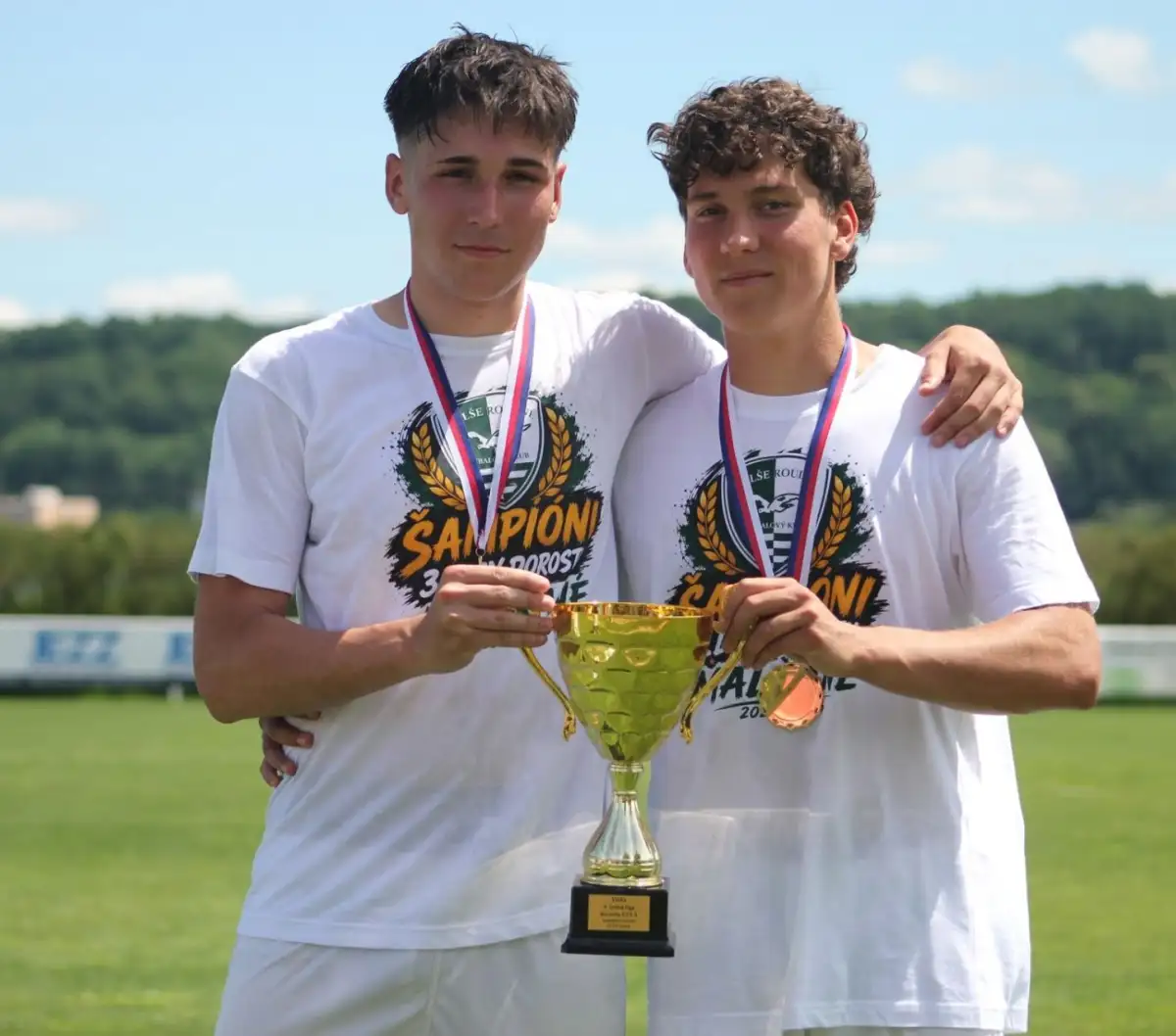 Mistři, zpívali si dorostenci po zaslouženém triumfu