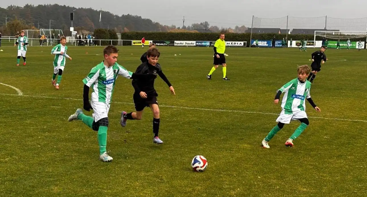 Žáci se ve čtyřech zápasech střetli s Rokycany