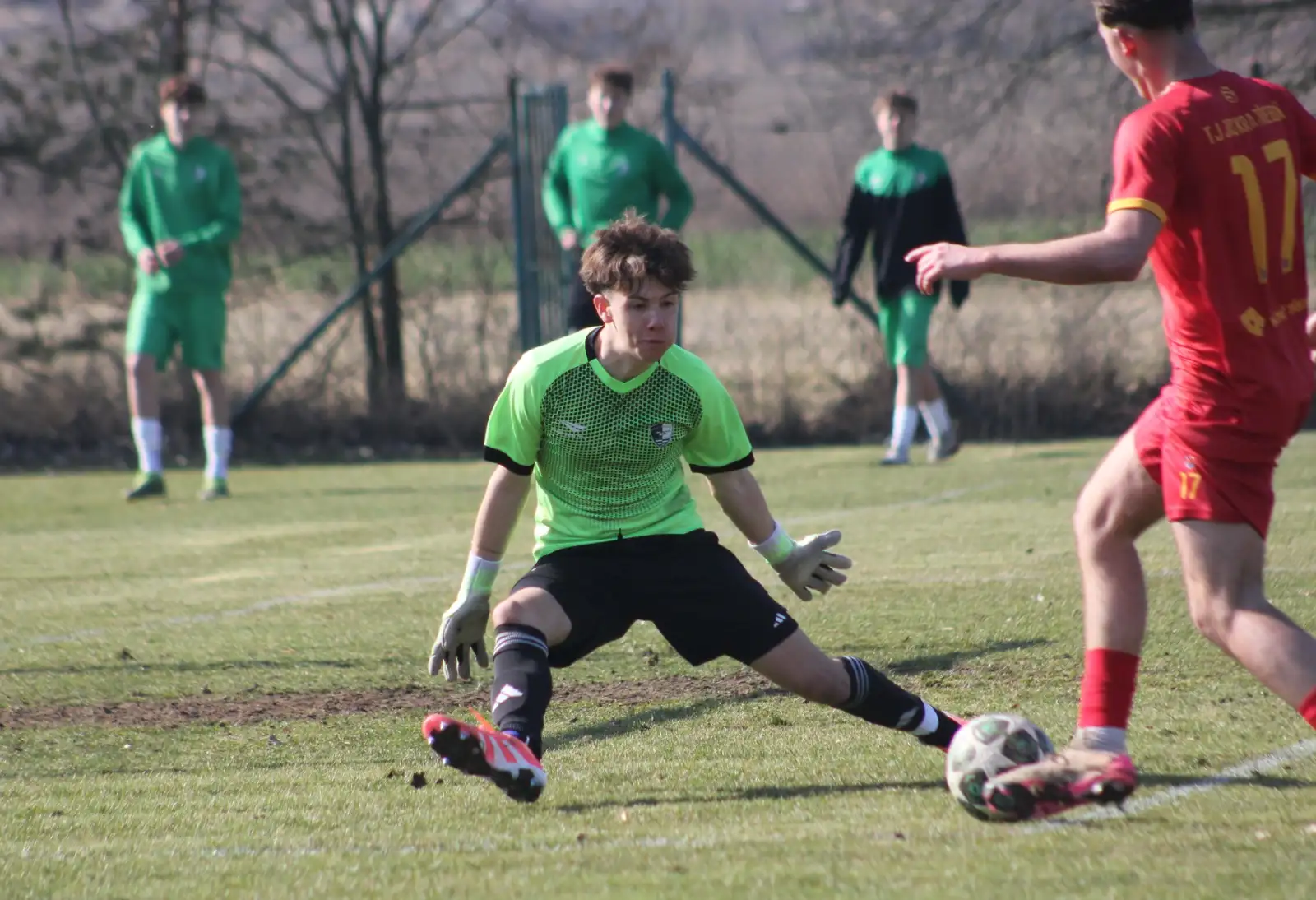 Mladší dorost na úvod nestačil na Třeboň