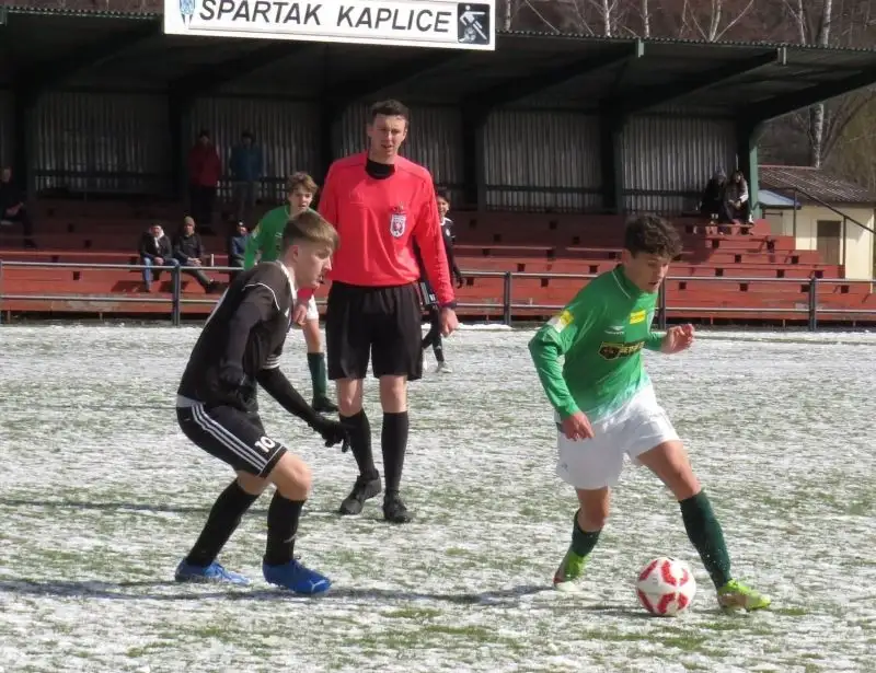 Král stihl hattrick už do poločasu, starší žáci vyhráli 6:4