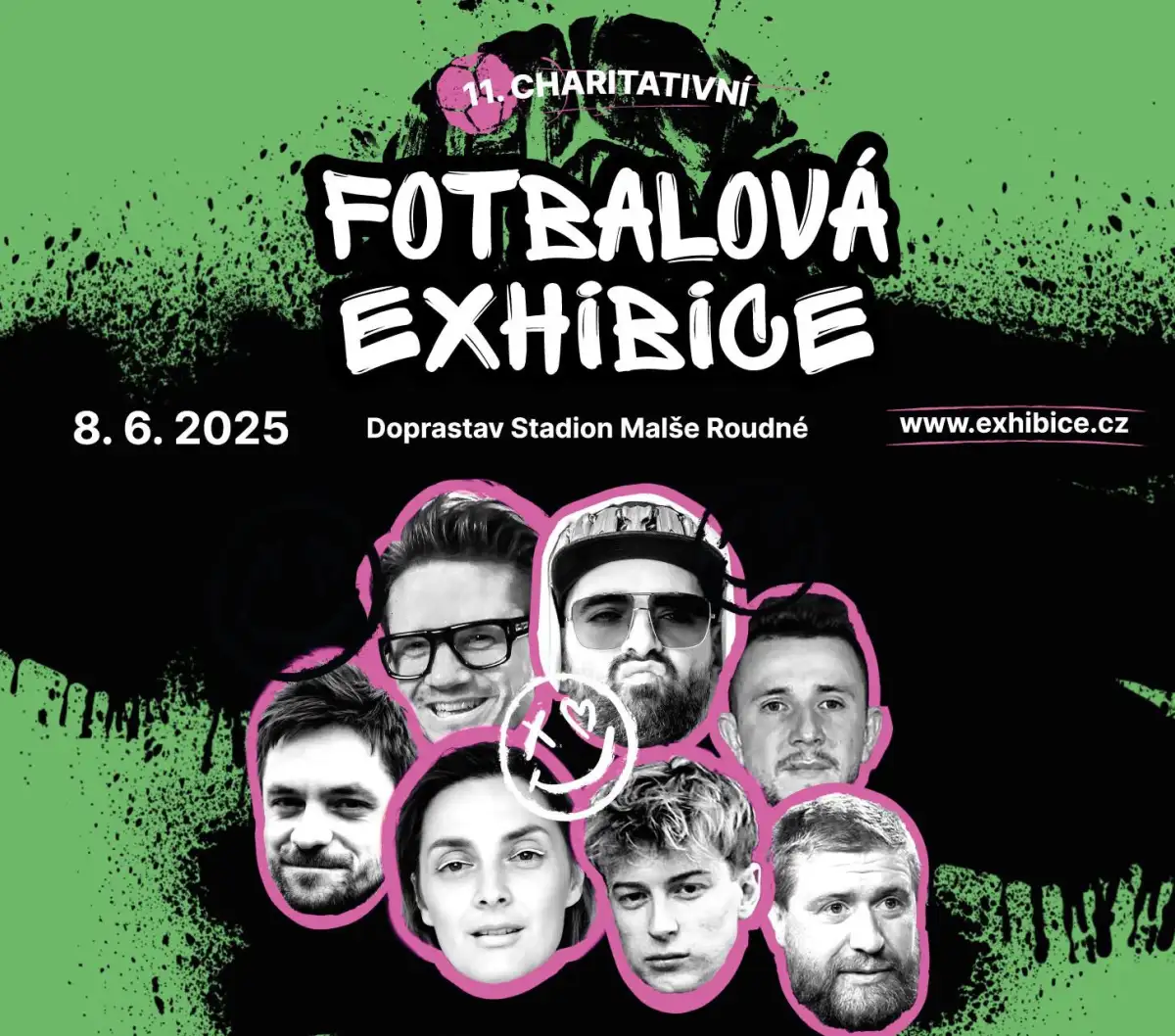 Přijďte si užít fotbalový den plný zábavy a populárních osobností