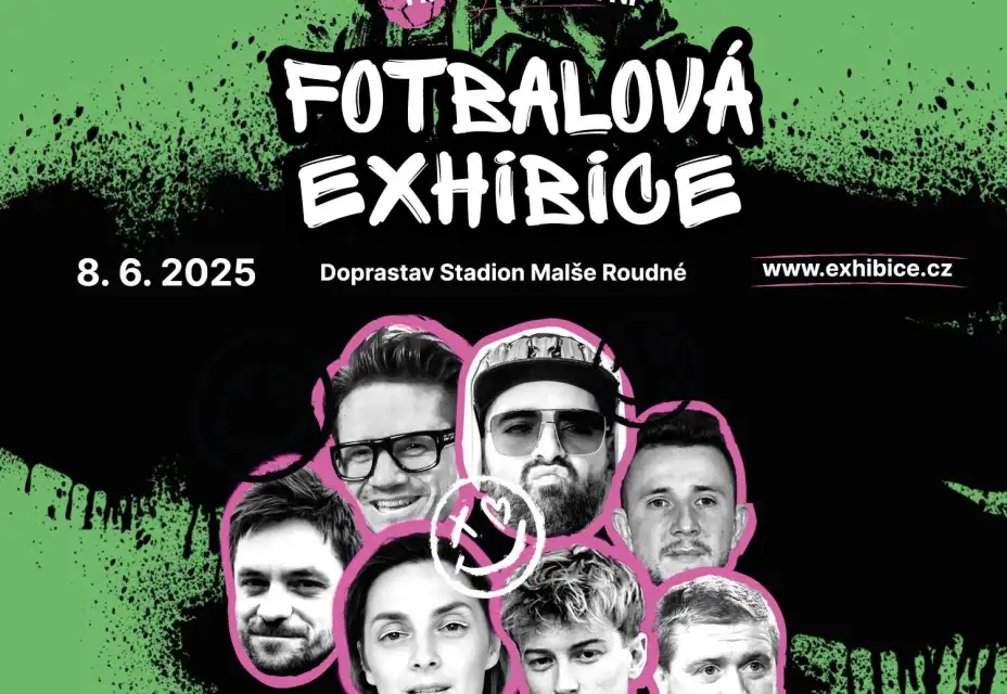 Přijďte si užít fotbalový den plný zábavy a populárních osobností