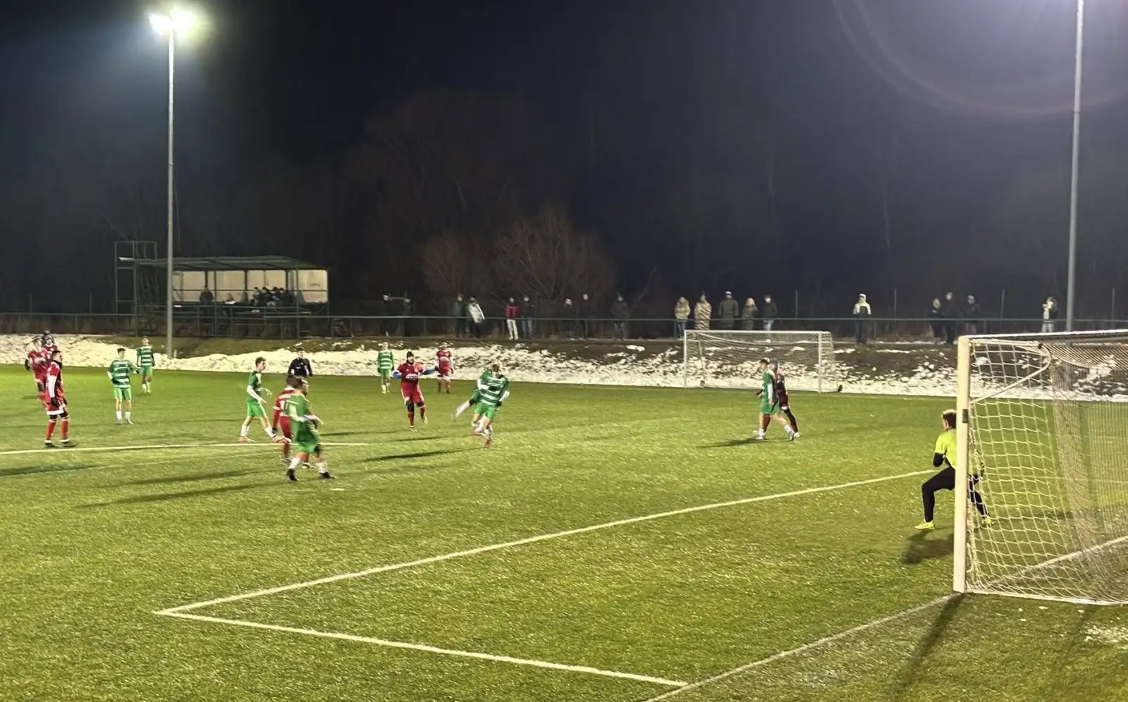 Dorost U17 se střetl s prvním týmem Nové Vsi