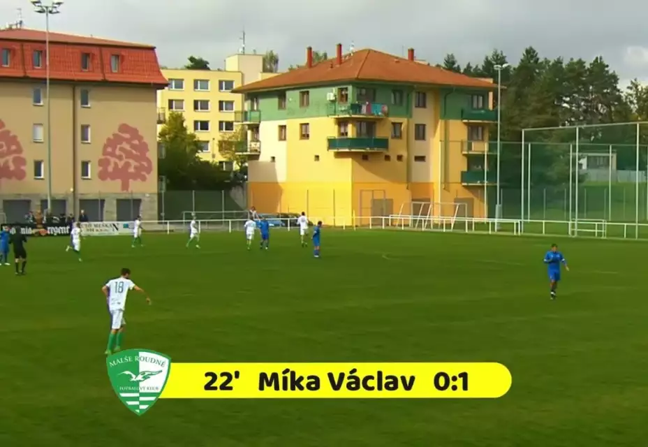 Jiskra Třeboň - Malše Roudné 1:1