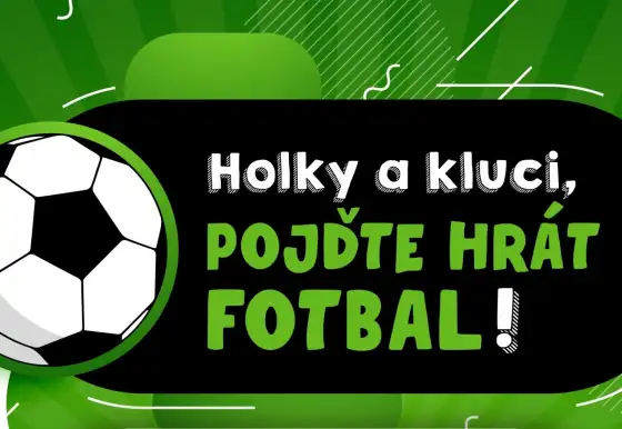 Nábor dětí. Přidejte se do naší velké fotbalové rodiny